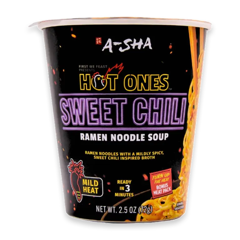 Hot Ones Ramen Noodle Soup Sweet Chilli