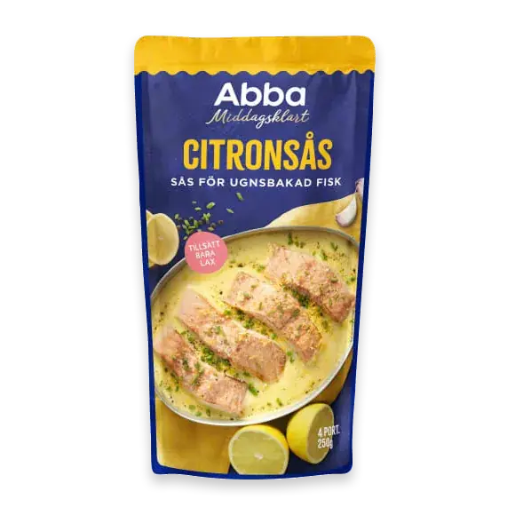 Citronsås För Ugnsbakad Lax 4 Port