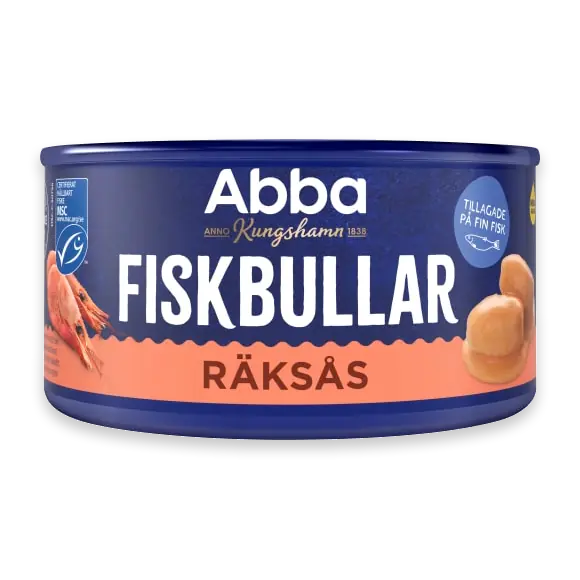 Fiskbullar i Räksås