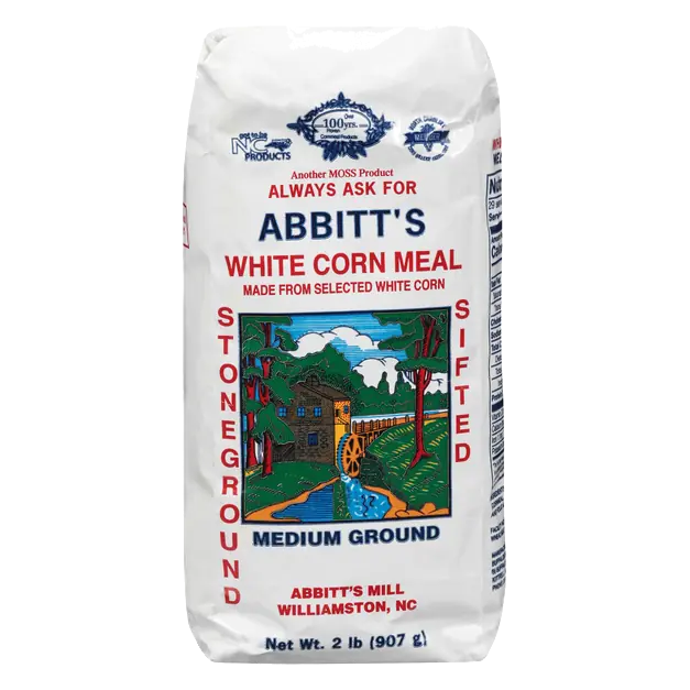 Medium Ground White Corn Meal