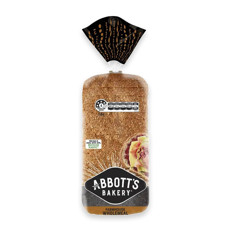 Farmhouse Wholemeal Bread Sandwich Slice Loaf
