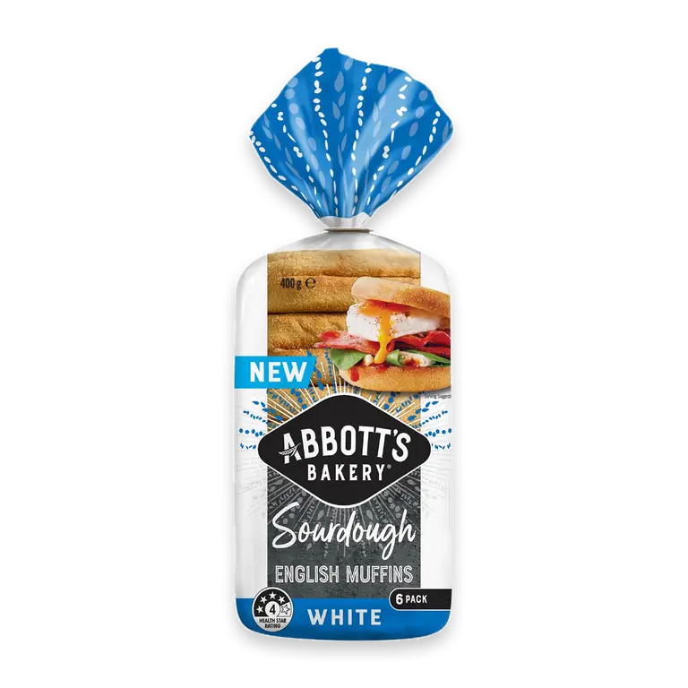 Sourdough English Muffins White