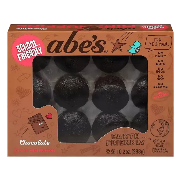 School Friendly Chocolate Mini Muffins