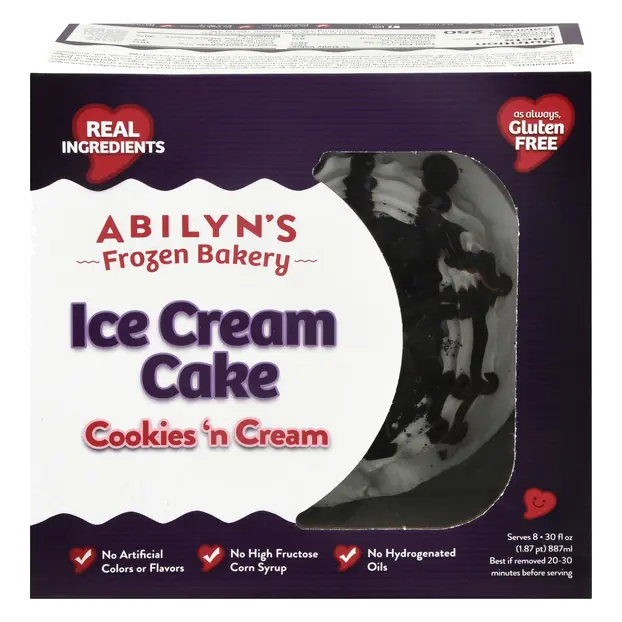Cookies & Cream Ice Cream Cake Frozen