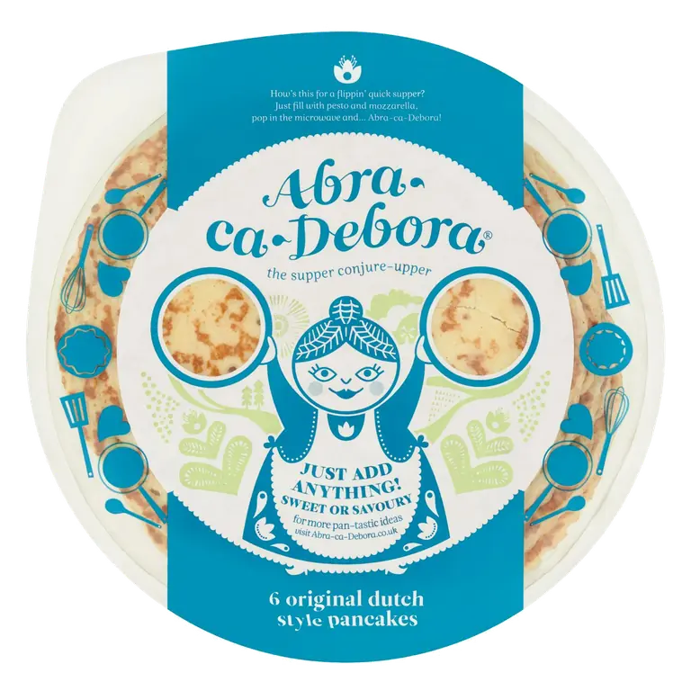 6 Original Dutch Style Pancakes 405g