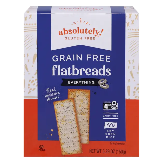 Gluten & Grain Free Everything Flatbread Crackers