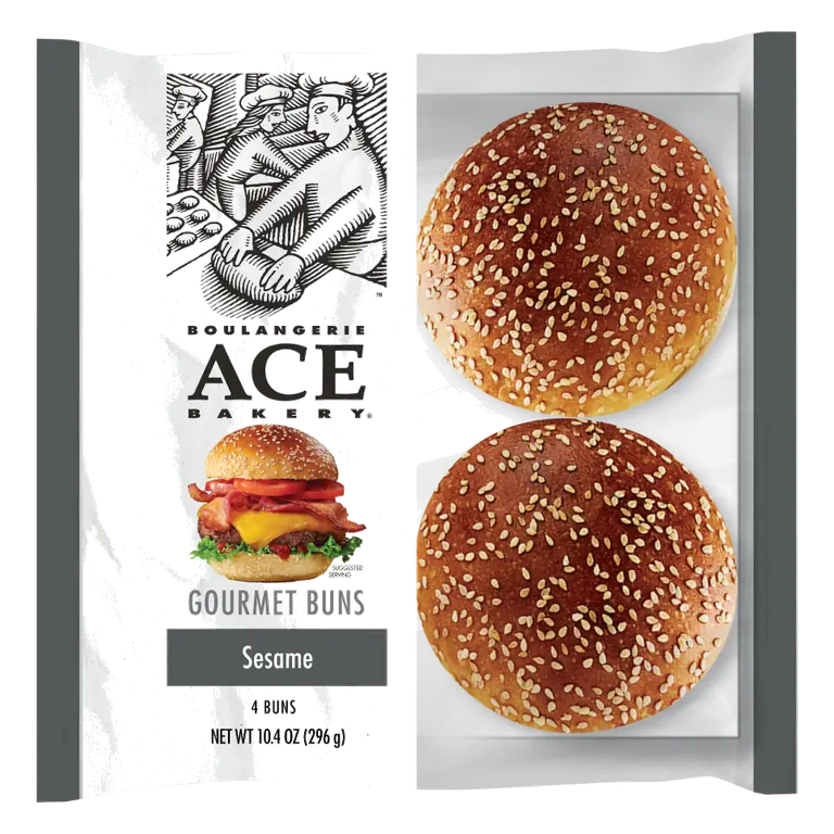 Sesame Gourmet Burger Buns