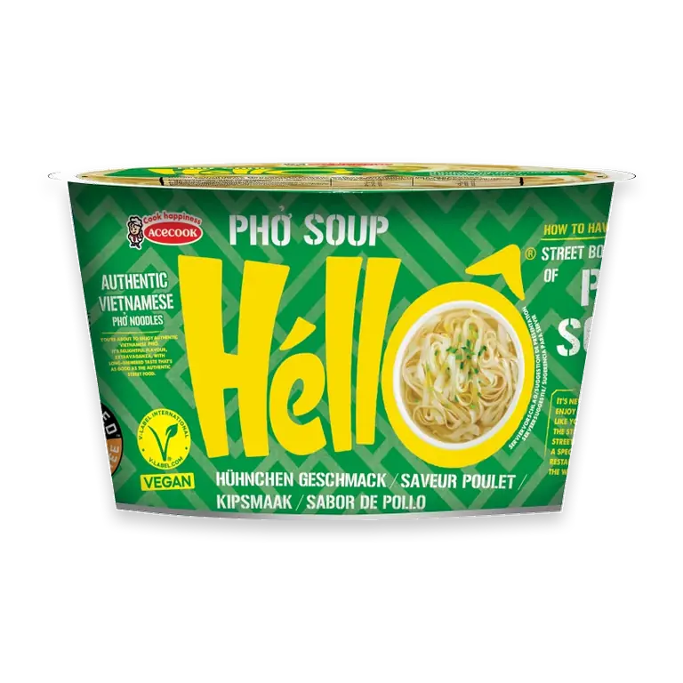 Hello Nudelsoppa Pho kycklingsmak 70g