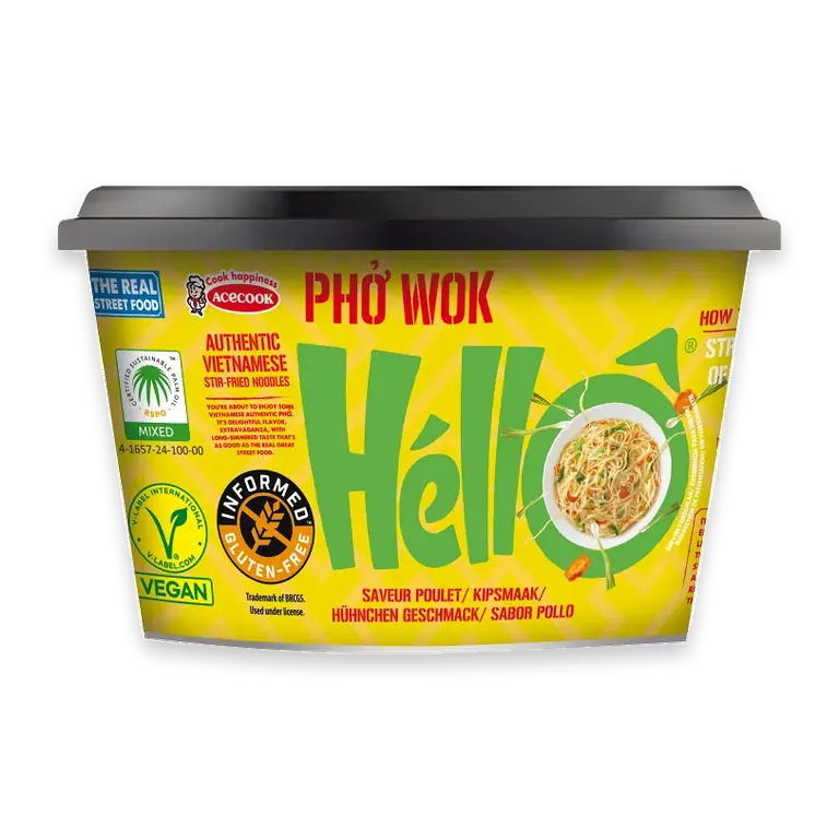 Hello Pho wok kyckling 76g
