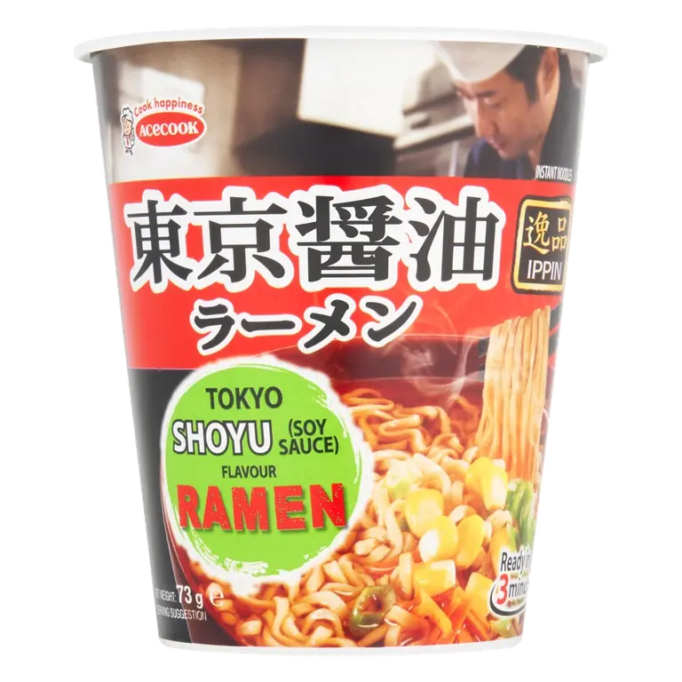 Ippin Cup Noodles Soy Sauce Flavour