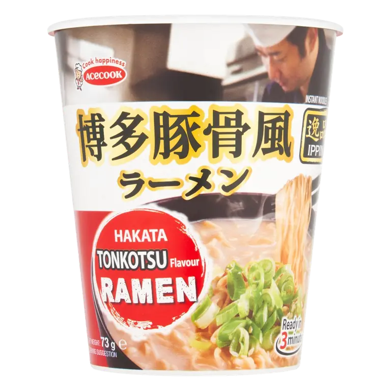 Ippin Cup Noodles Tonkotsu Flavour