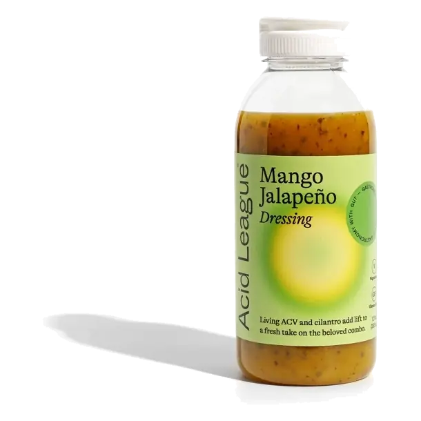Acid League Mango Jalapeño Cilantro Dressing, 12 fl oz: Gluten-Free