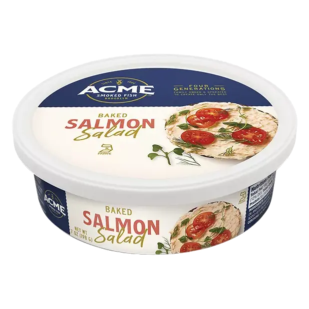 Baked Salmon Salad
