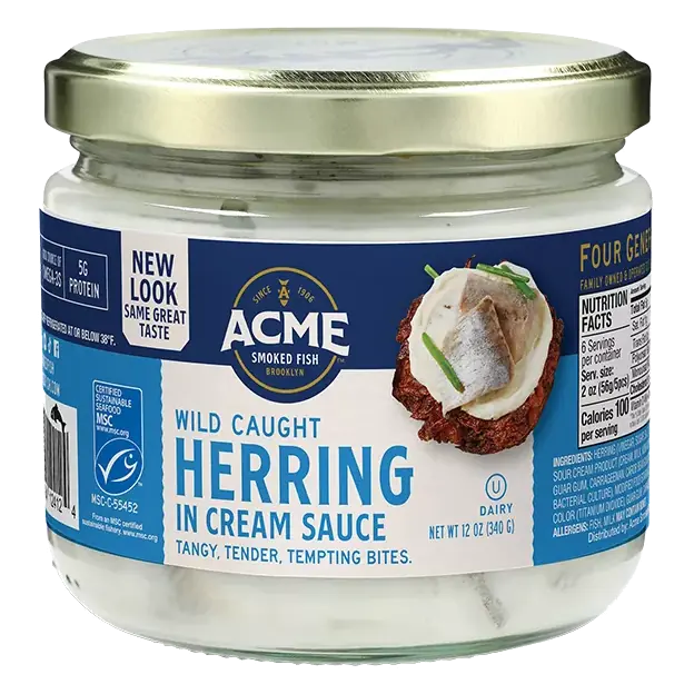 Herring in Cream