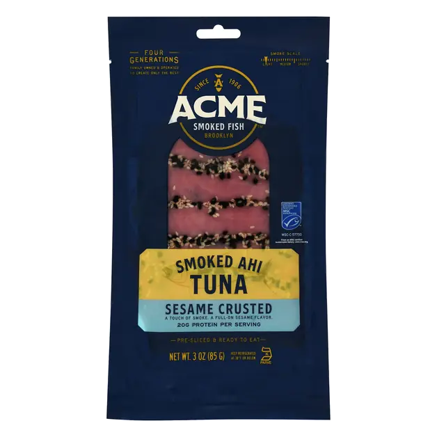Sesame Crusted Smoked Ahi Tuna