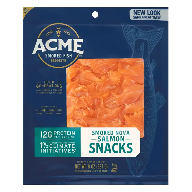 Smoked Nova Salmon Snacks
