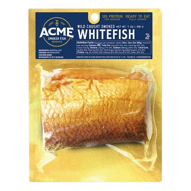 Smoked Whitefish Portion