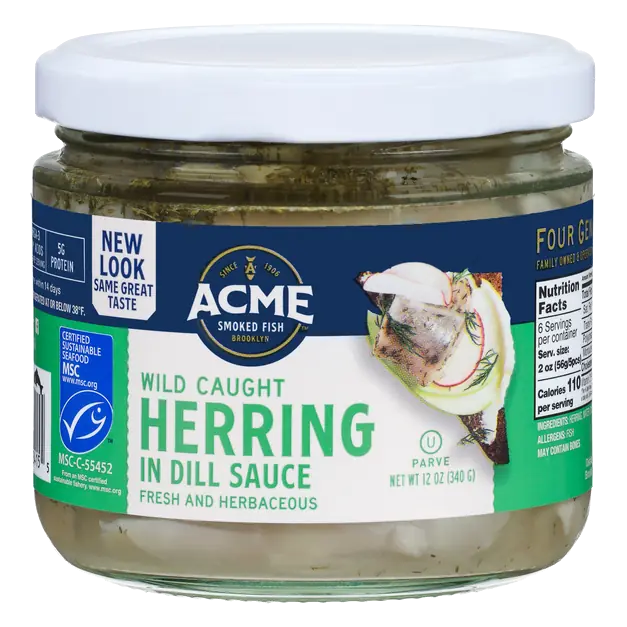 Wild Caught Herring in Dill Sauce Refrigerated