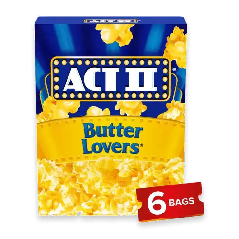 Butter Lovers Microwave Popcorn