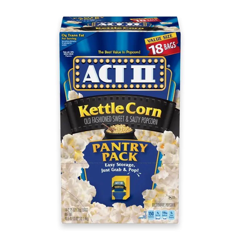 Kettle Corn Microwave Popcorn