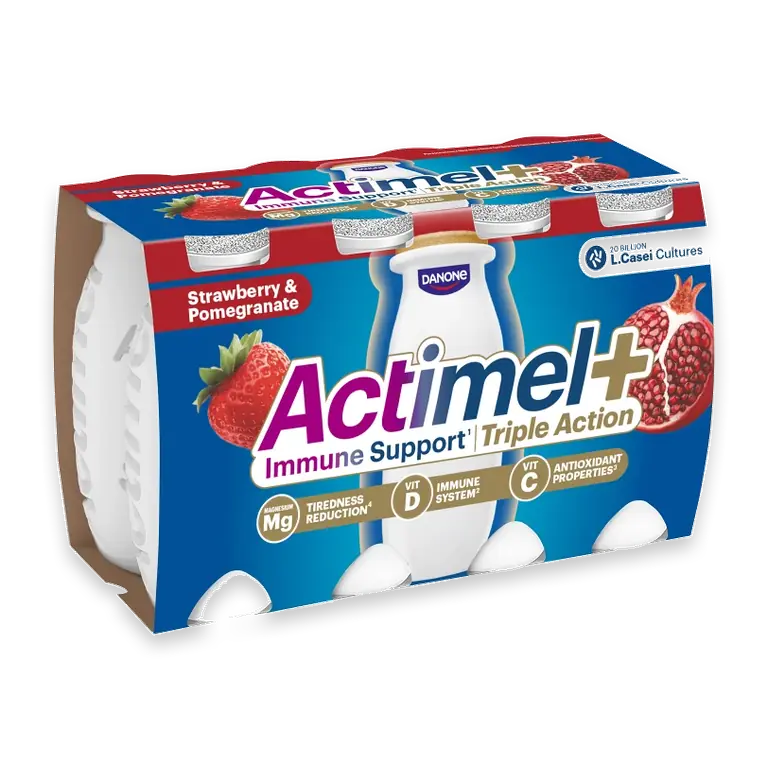 Drickyoghurt Jordgubb Granatäpple 8-p 800g