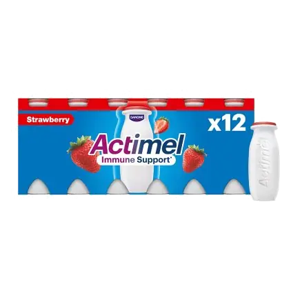 Immunity Strawberry Live Yogurt Drinks Large Pack