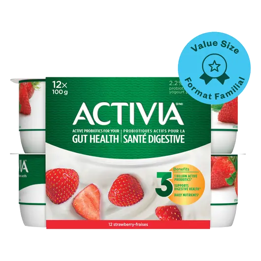 2.2% Probiotics Yogurt Strawberry Flavour 12 x 100 g