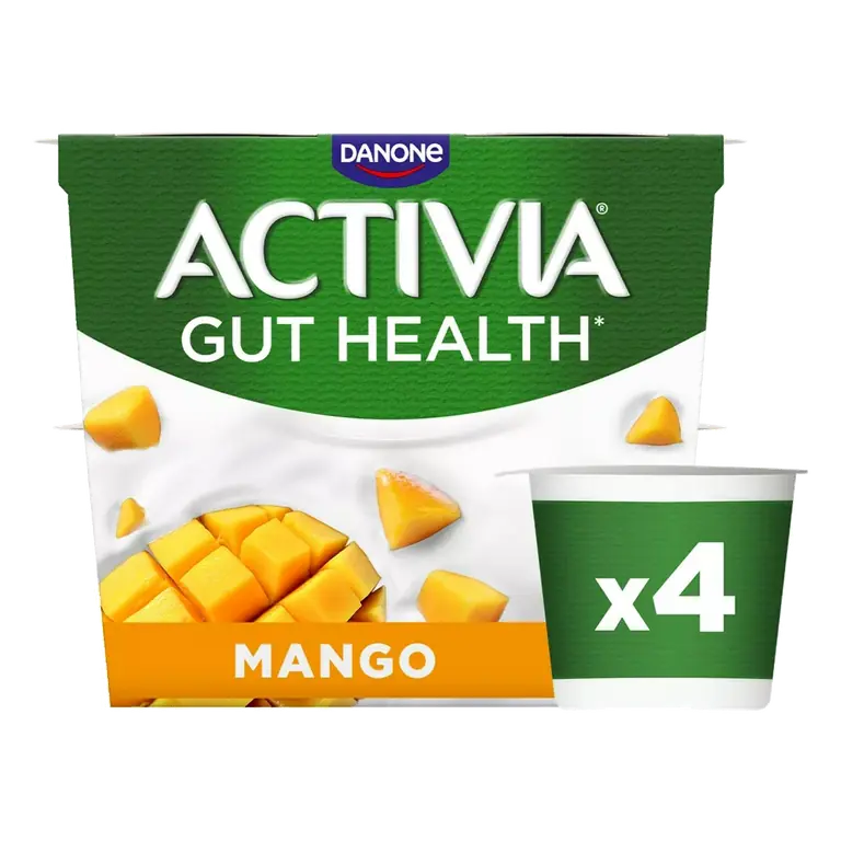 4 x 115g Mango Gut Health Multipack Yoghurt