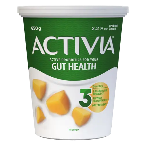 2.2% Probiotic Yogurt Mango 650 g