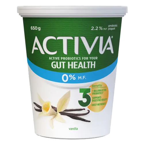 Fat-Free 0% Probiotics Yogurt Vanilla 650 g