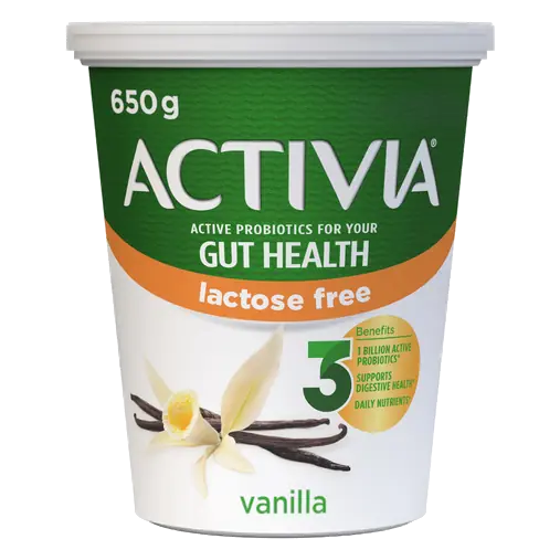Lactose-Free Probiotic Yogurt Vanilla 650 g