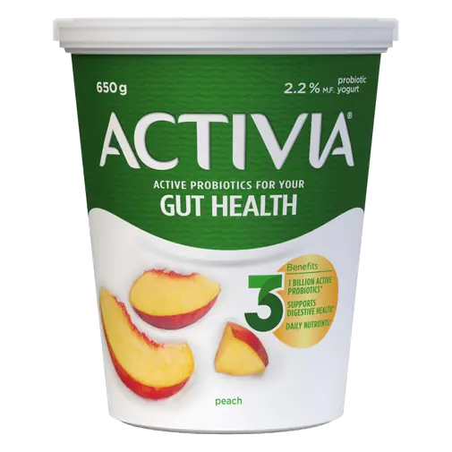Probiotics Yogurt Tub Peach Flavour 650 g