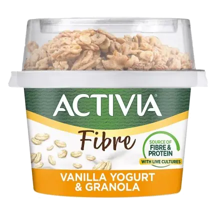 Fibre Vanilla Yogurt & Granola