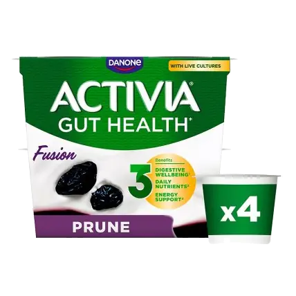 Fusion Prune Gut Health Yogurts