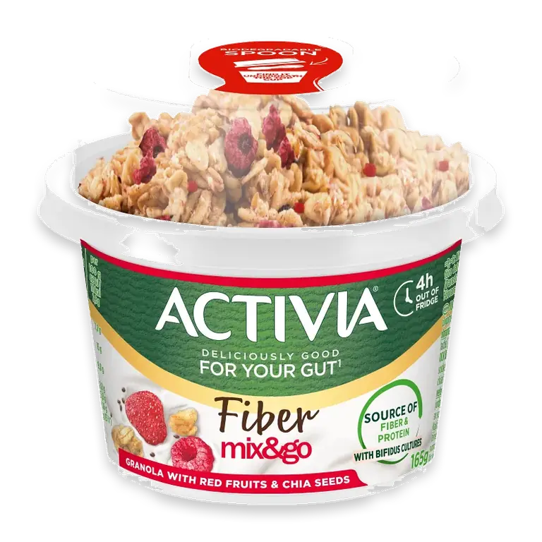 Granola Mix & Go Röda bär 165g