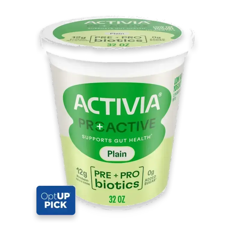 Proactive Plain Prebiotic and Probiotic Yogurt Tub