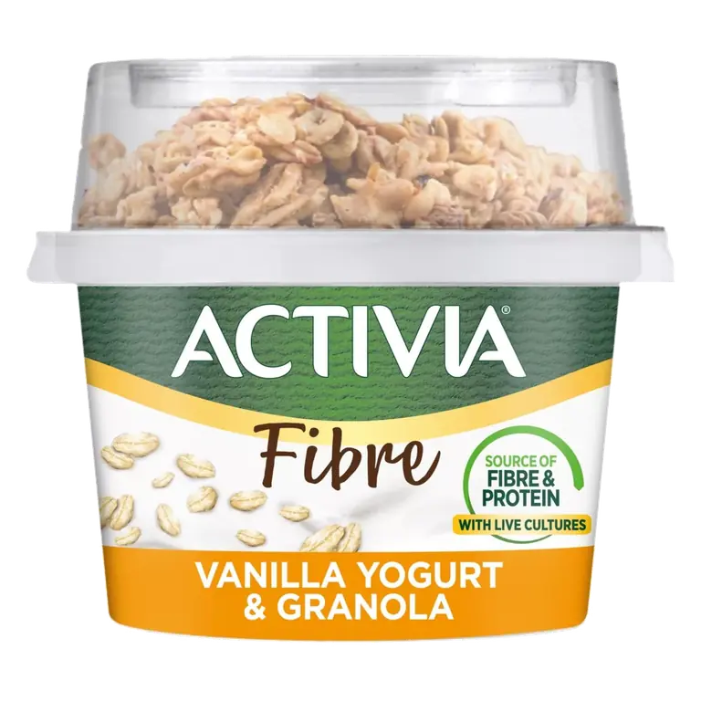 Vanilla & Granola Breakfast Pot With Spoon 165g