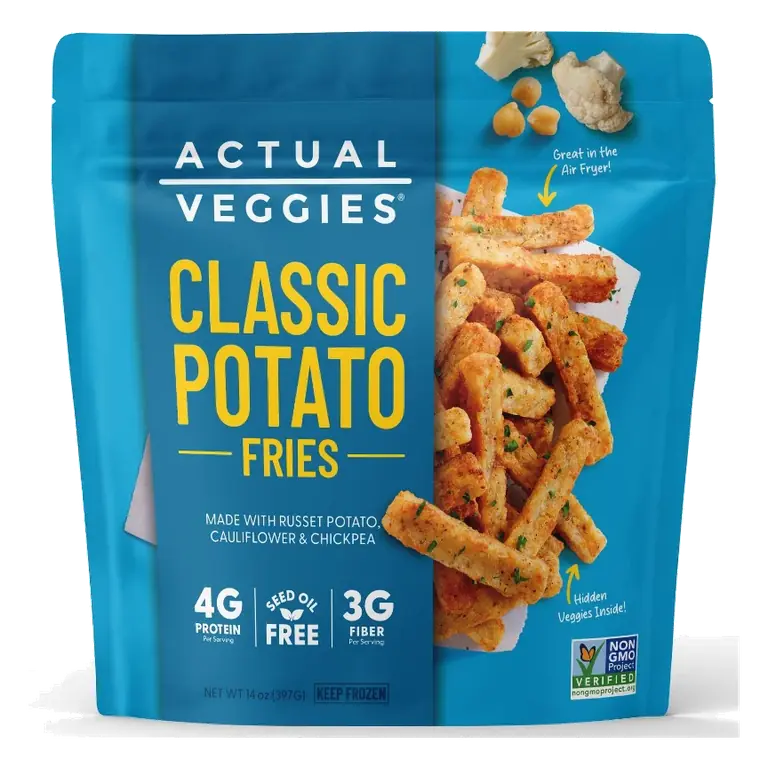 Actual Veggies Frozen Classic Potato Super Fries, 14oz