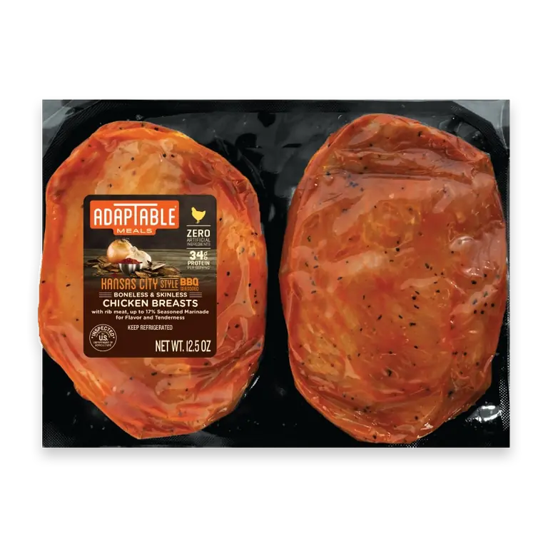 Kansas City Style BBQ Chicken Breast Filets