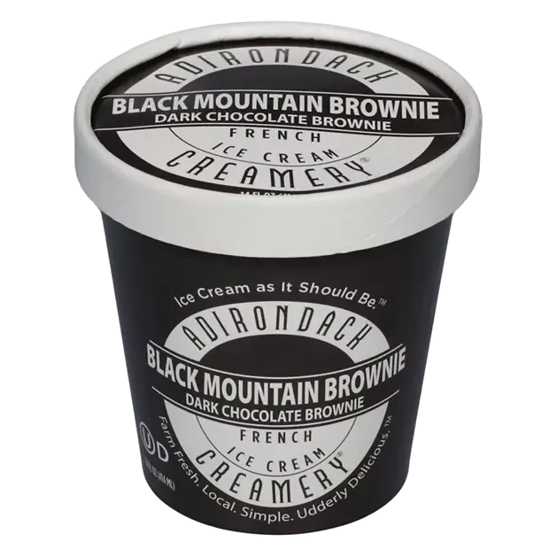 Ice Cream, Black Mountain Brownie, French