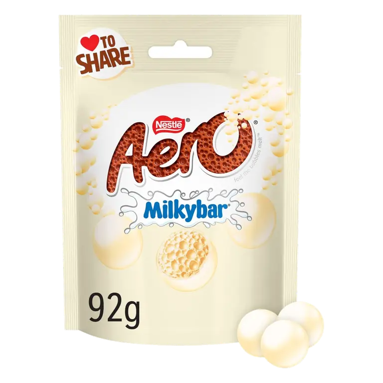 Bubbles Milkybar Pouch Bag 92g