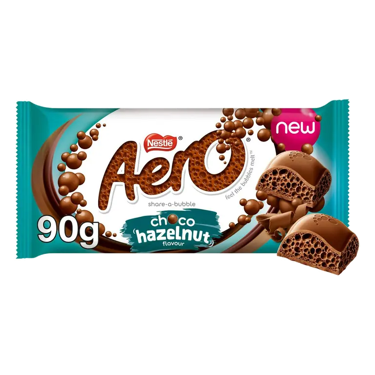 Hazelnut Chocolate Sharing Bar 90g