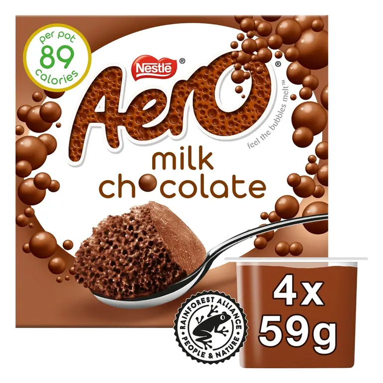 Milk Chocolate Mousse 4 x 59g