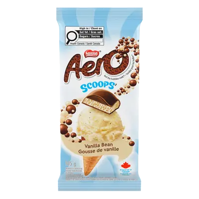Nestlé Aero Chocolate Bar Vanilla Bean 105 g