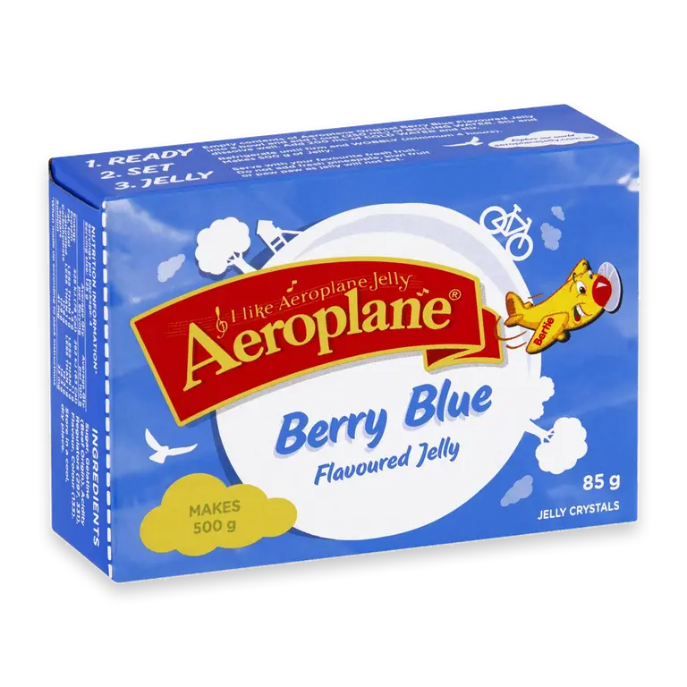 Original Berry Blue Flavoured Jelly