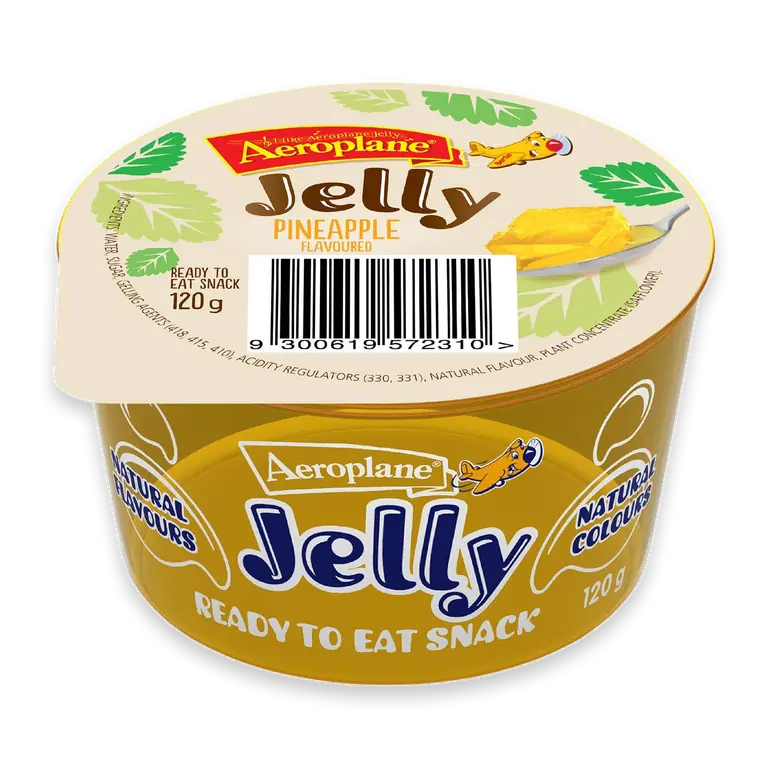 Ready To Eat Jelly Cup Snack Pineapple Flavour
