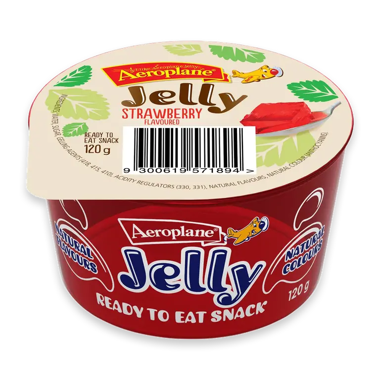 Ready To Eat Jelly Cup Snack Strawberry Flavour