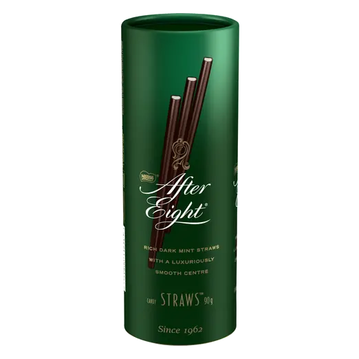 Rich Straws Dark Chocolate & Mint 90 g