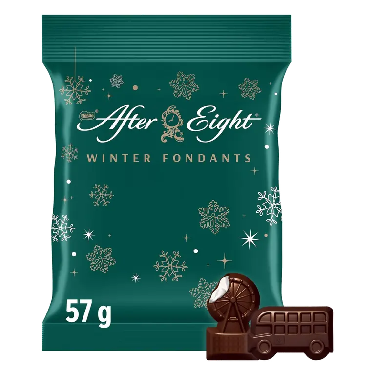 Winter Fondants Dark Mint Chocolate Bag 57g