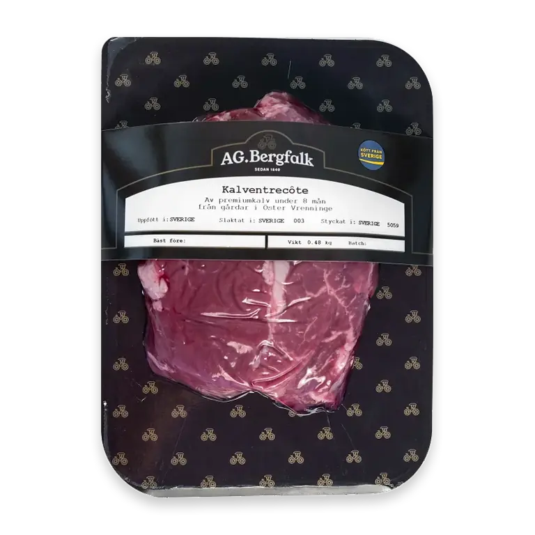 Kalventrecôte i bit ca 600g